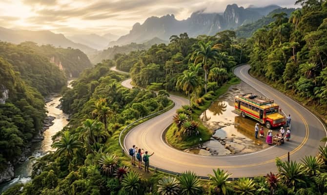 Distancia entre Montelíbano y Puerto Libertador: ruta, paisajes y lo que puedes descubrir en el camino